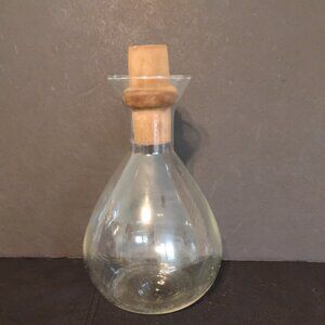 Pyrex Vintage Wine Decanter With Cork Stopper